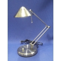 Adjustable Chrome Desk Task Lamp